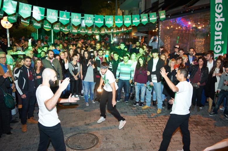 Heineken Athens Mosaic Street Party
