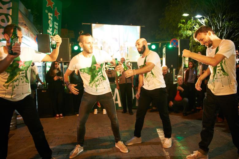 Heineken Athens Mosaic Street Party